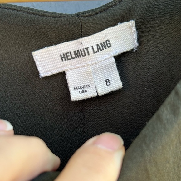 Helmut Lang Green sleeveless shift, size 8 - Picture 6 of 8